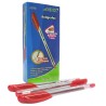 BOLIGRAFO TRIANGULAR MEDIANO COLOR ROJO A-INK