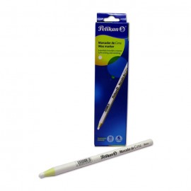 MARCADOR DE CERA PELIKAN BLANCO
