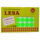 ETIQUETAS FLUORESCENTES VERDE LESA