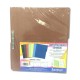 FOLDER CON BROCHE 8 CMS TAMAÑO CARTA MARRON