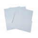 FOLDER CON BROCHE 8 CMS TAMAÑO CARTA AZUL CLARO
