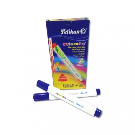 MARCADOR PELIKAN COLORELLA AZUL OSCURO