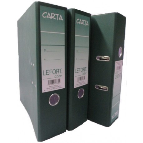 REGISTRADOR RADO LEFORT TAMAÑO CARTA VERDE