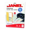 ETIQUETAS BLANCA CON INDICADOR DE COLOR PARA LASER JANEL