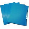 FOLDER CON BROCHE 8 CENTIMETROS TAMAÑO OFICIO AZUL OSCURO