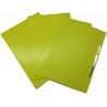 FOLDER CON BROCHE 8 CENTIMETROS TAMAÑO OFICIO AMARILLO