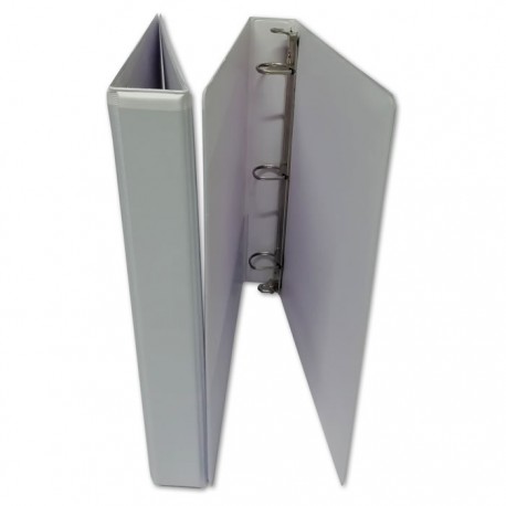 CARPETA BLANCA PANORAMICA OKAMI T/CARTA HERRAJE D 1 1/2 PULGADAS
